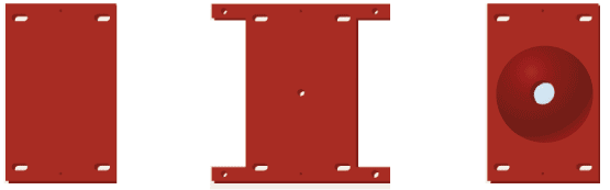 Standard Plate, H Plate, Swivel Plate